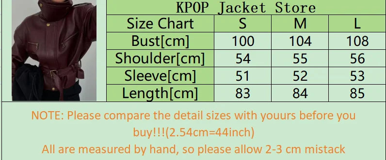 Women Solid Burgundy Waist Cinching Jacket Fashion Lace Up Stand Collar Zipper Bucket Short Jackets 2025 Lady High Street Coat