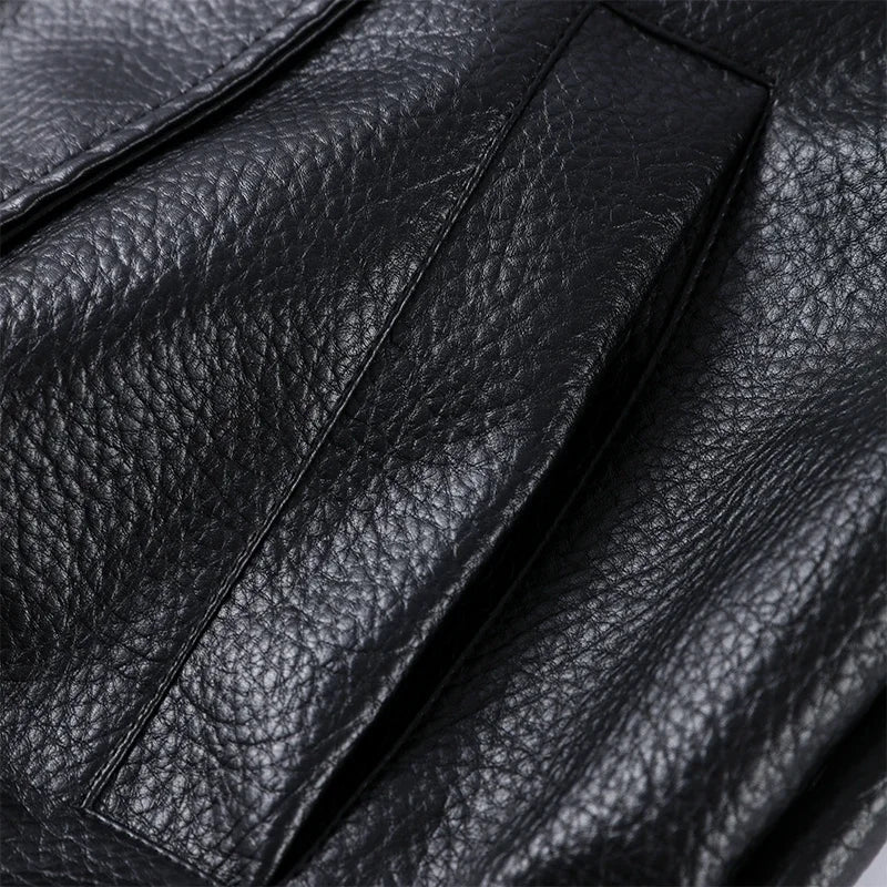 Fashion Dark Grey Suede Bomber Jacket Women Stand Collar Oversize Asymmetric Street Coat 2026 Spring All Match Streetwear New