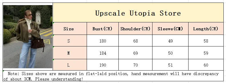 Women Loose Suede Jacket Fashion Long Sleeve Pockets Zipper Oversized Bomber Jacket 2025 Autumn Winter Lady High Street Outwear